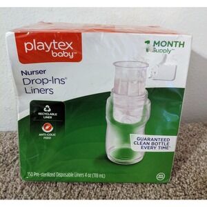 Playtex Baby Nurser Drop-Ins Liners 150 Count Disposable Pre-Sterilized